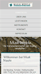 Mobile Screenshot of musik-boepple.de